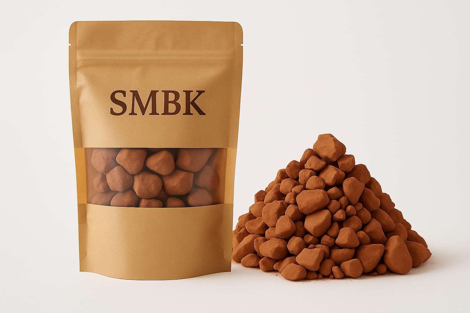 SMBK 7 Ounce red clay pouch for deep cleansing