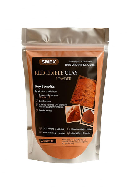 SMBK organic clay mask application concept