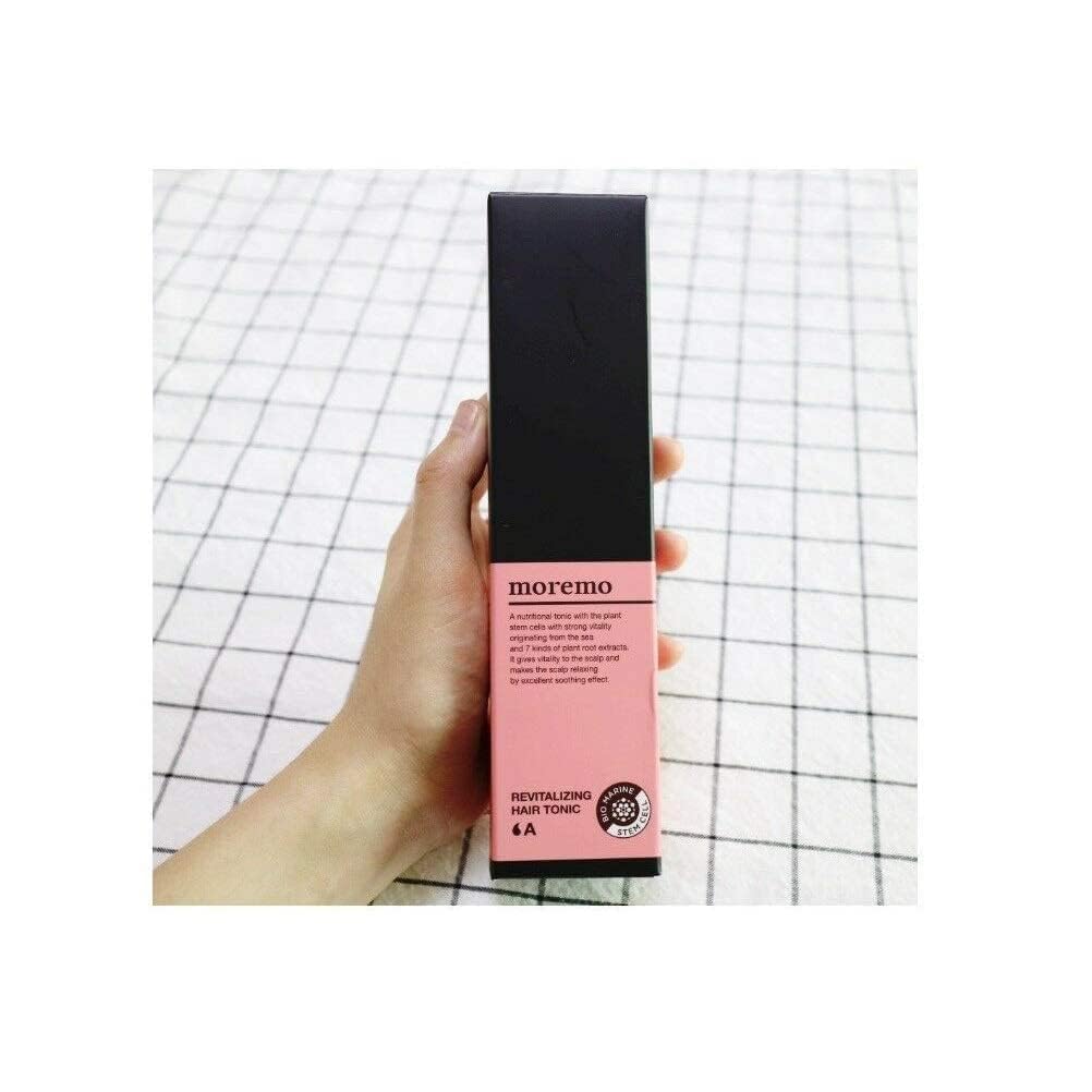 Liquid texture preview of the authentic MOREMO scalp treatment
