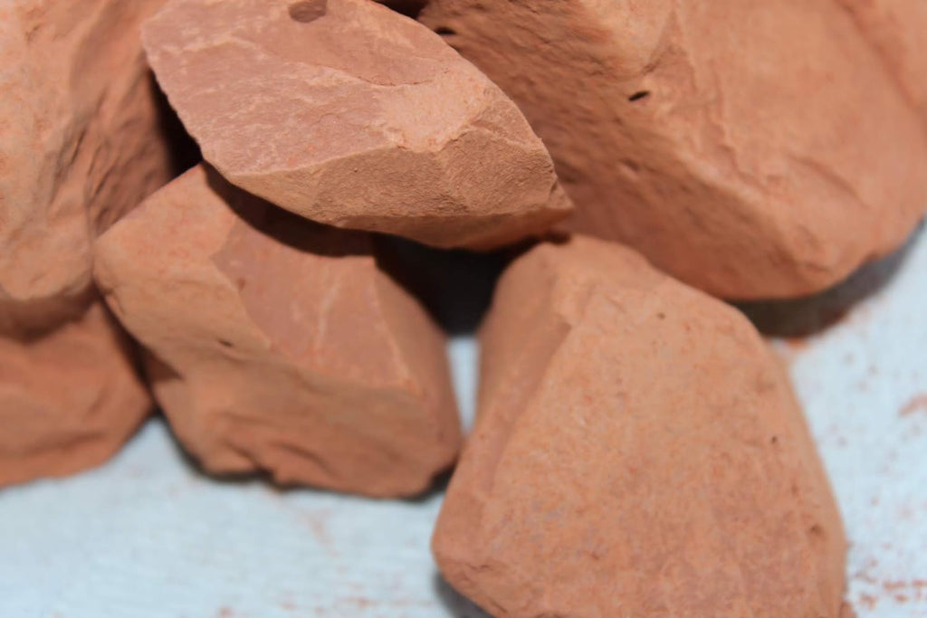 Smbk natural earth clay pieces in resealable pouch