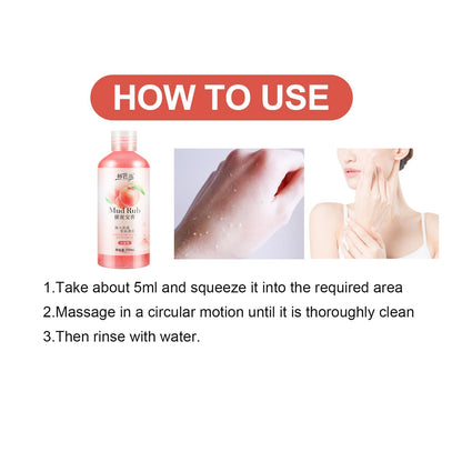 Wioihee exfoliating body mud scrub for smooth skin
