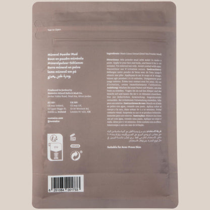 Natural mineral-rich Numeira mud powder for skin detox