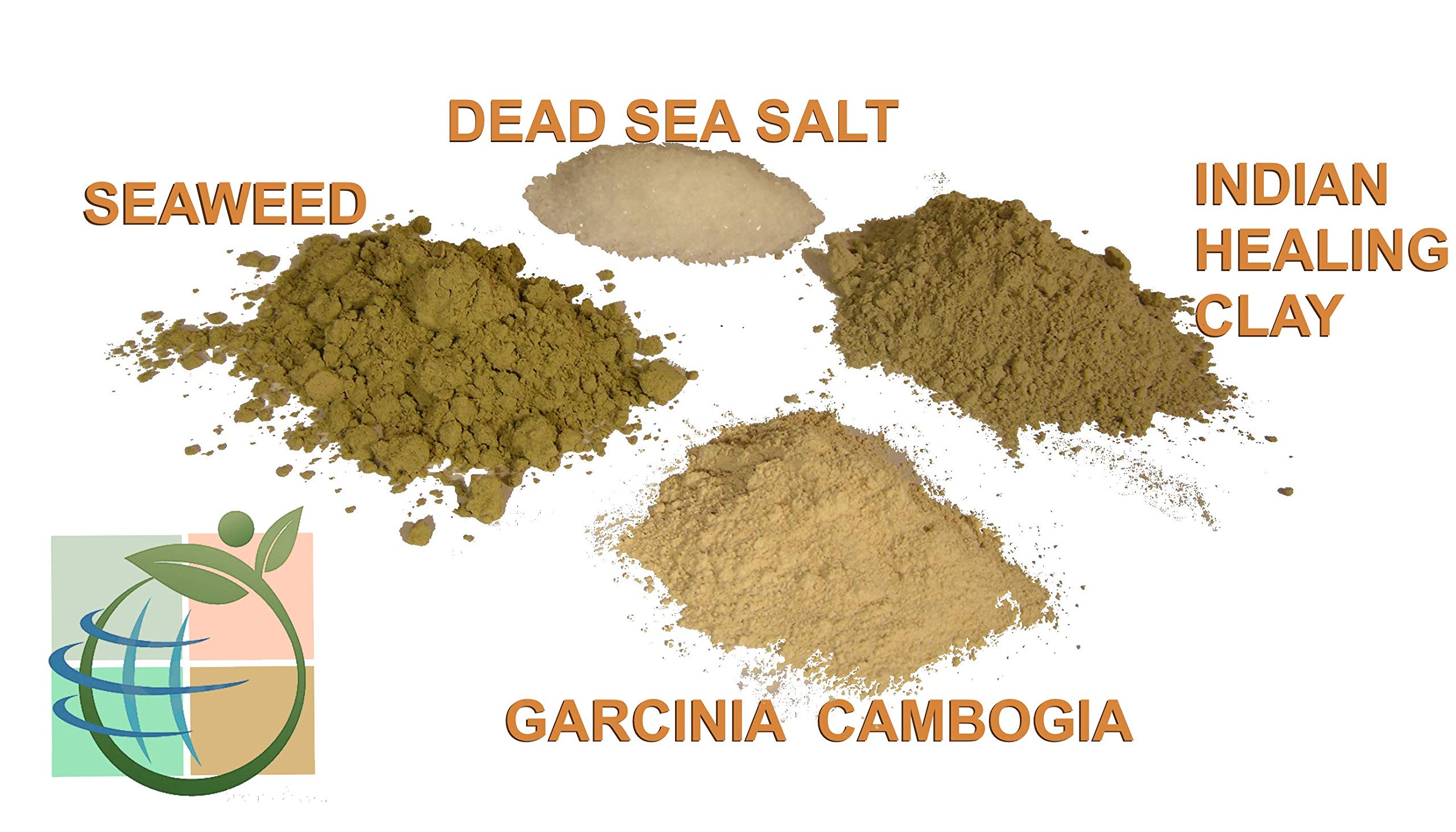 Neutripure body wrap clay and seaweed powder mixed into a smooth paste for application.