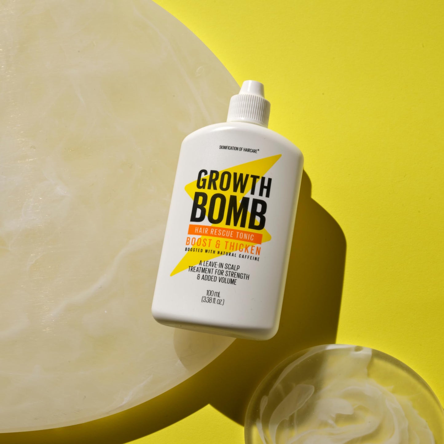 Growth Bomb Hair Rescue Tonic leave in formula for scalp health