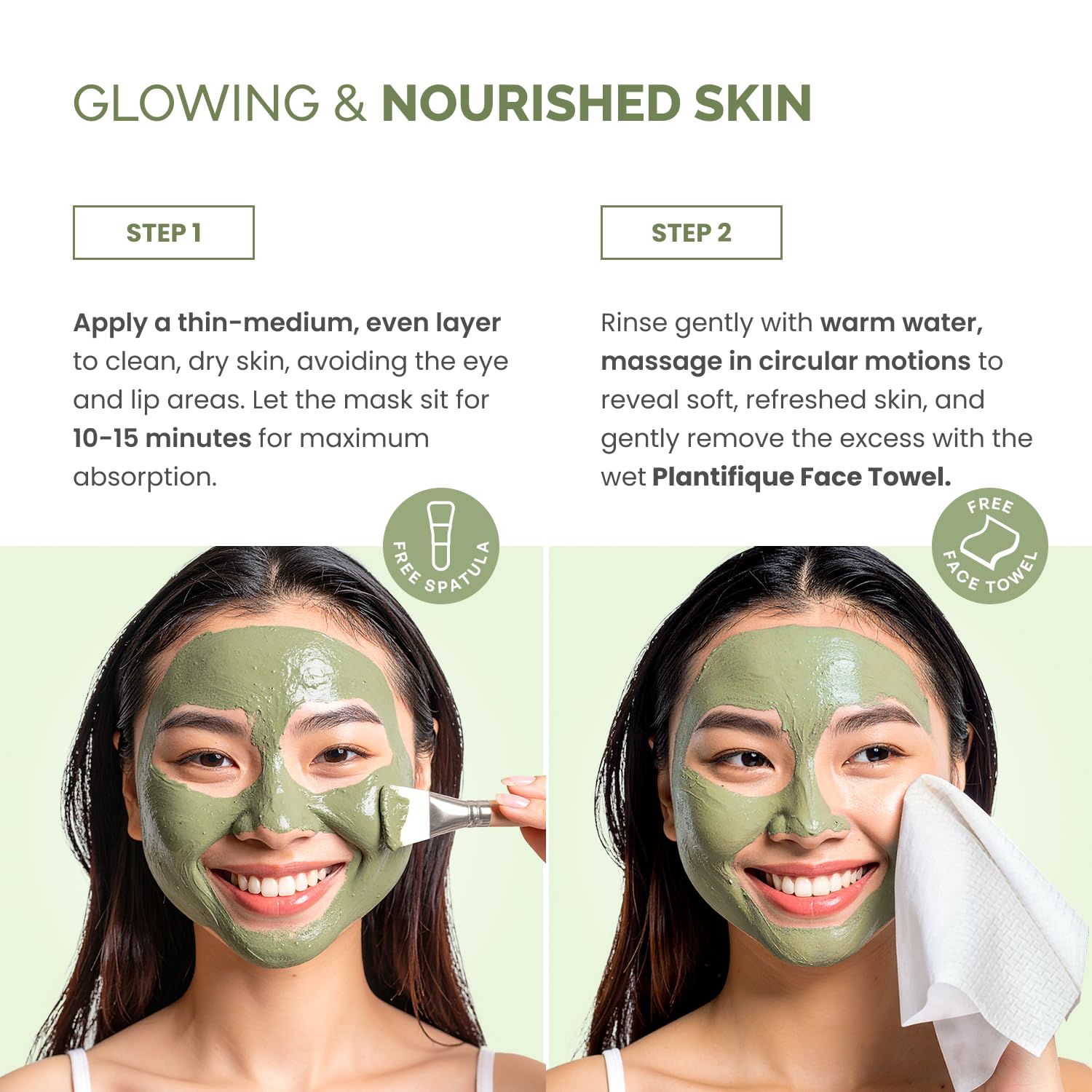 Korean skincare routine mud mask for blackheads and oil control on face and body