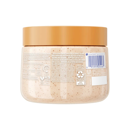 Dove exfoliating body polish jar showcasing authentic USA packaging.