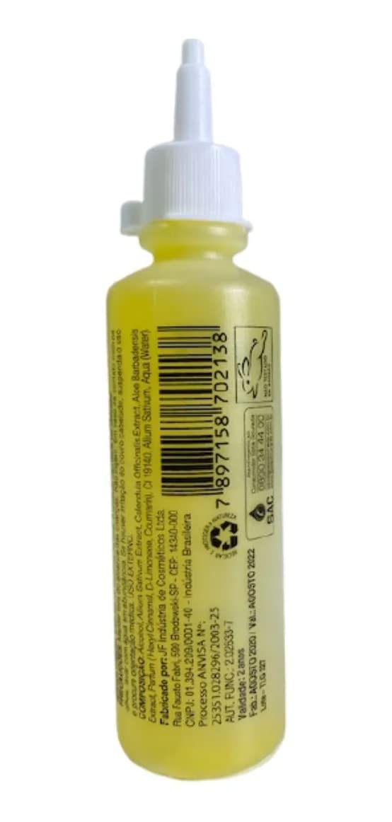 Full range presentation of Gota Dourada hair strengthening treatment bottle showing genuine batch codes