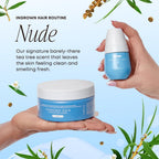 Bushbalm Nude Exfoliating Sugar Scrub packaging and label details