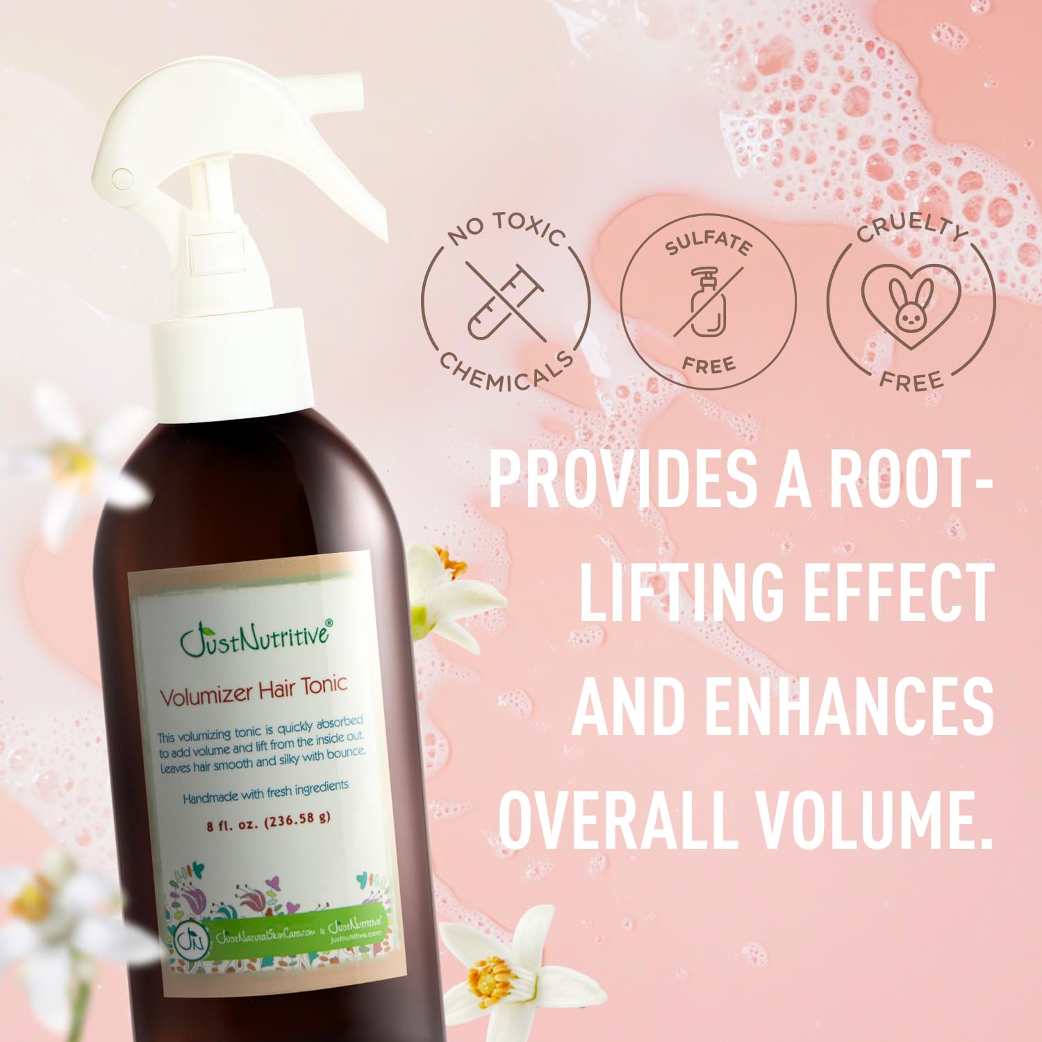 Authentic USA imported Just Nutritive hair tonic for thinning hair