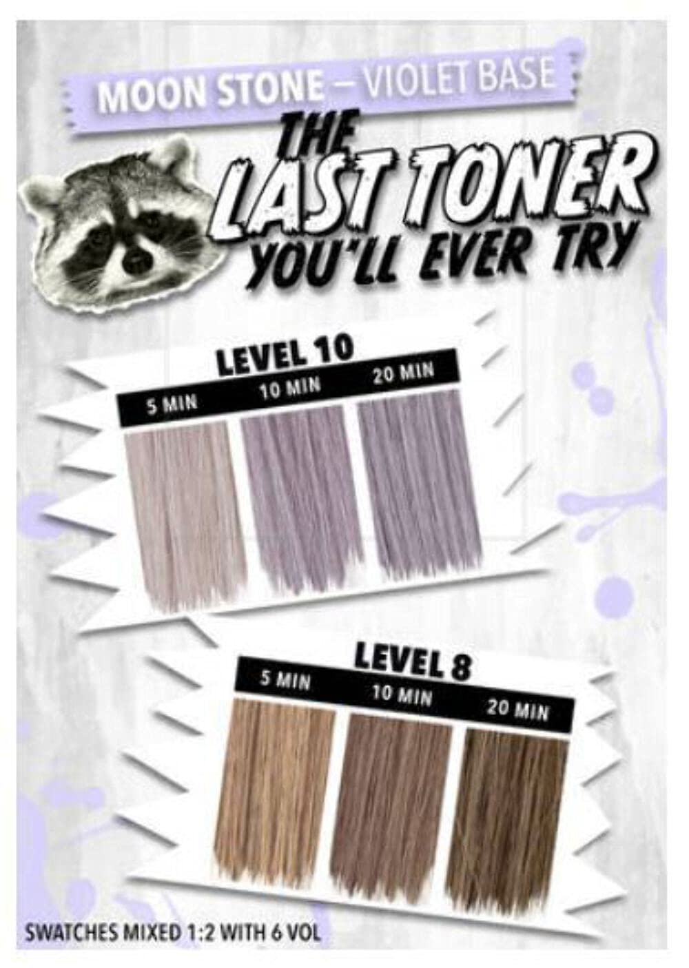 Ammonia free express processing hair toner tube by Pulp Riot for salon results