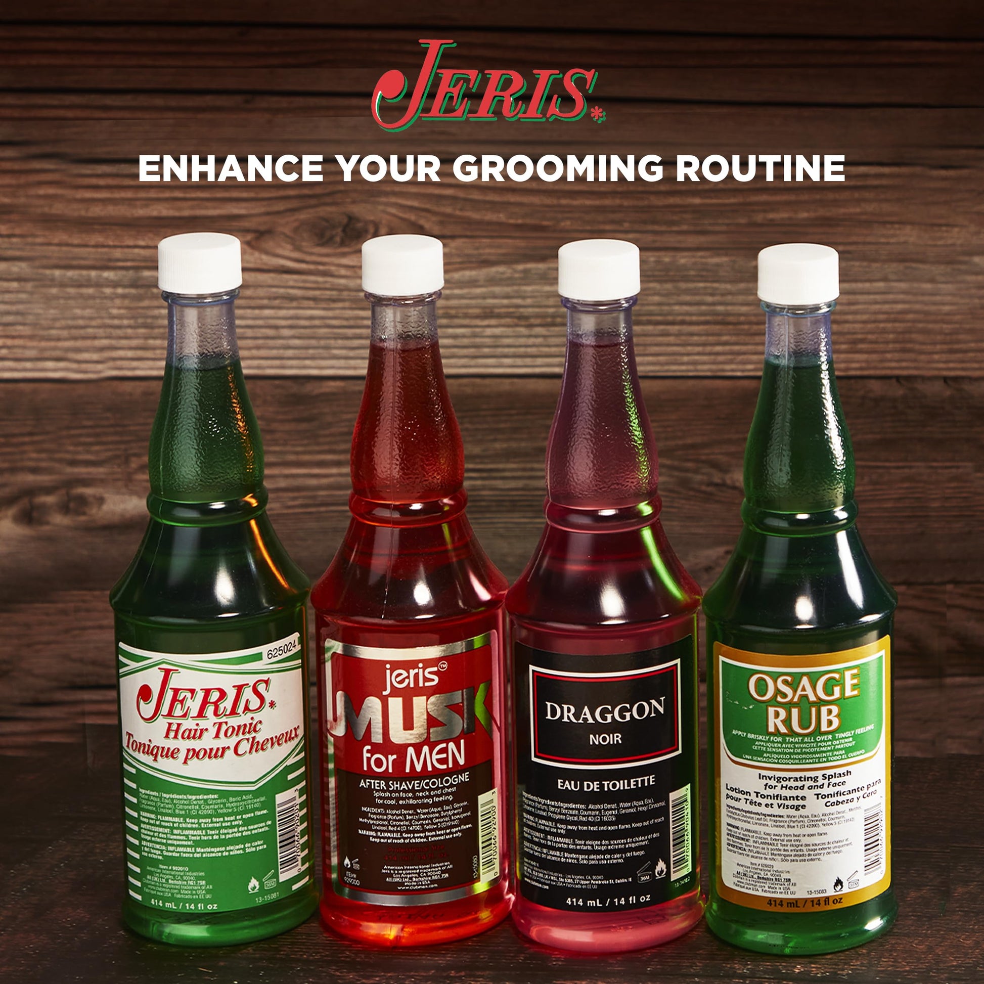 Clubman Jeris barbershop formula hair tonic for dandruff and shine