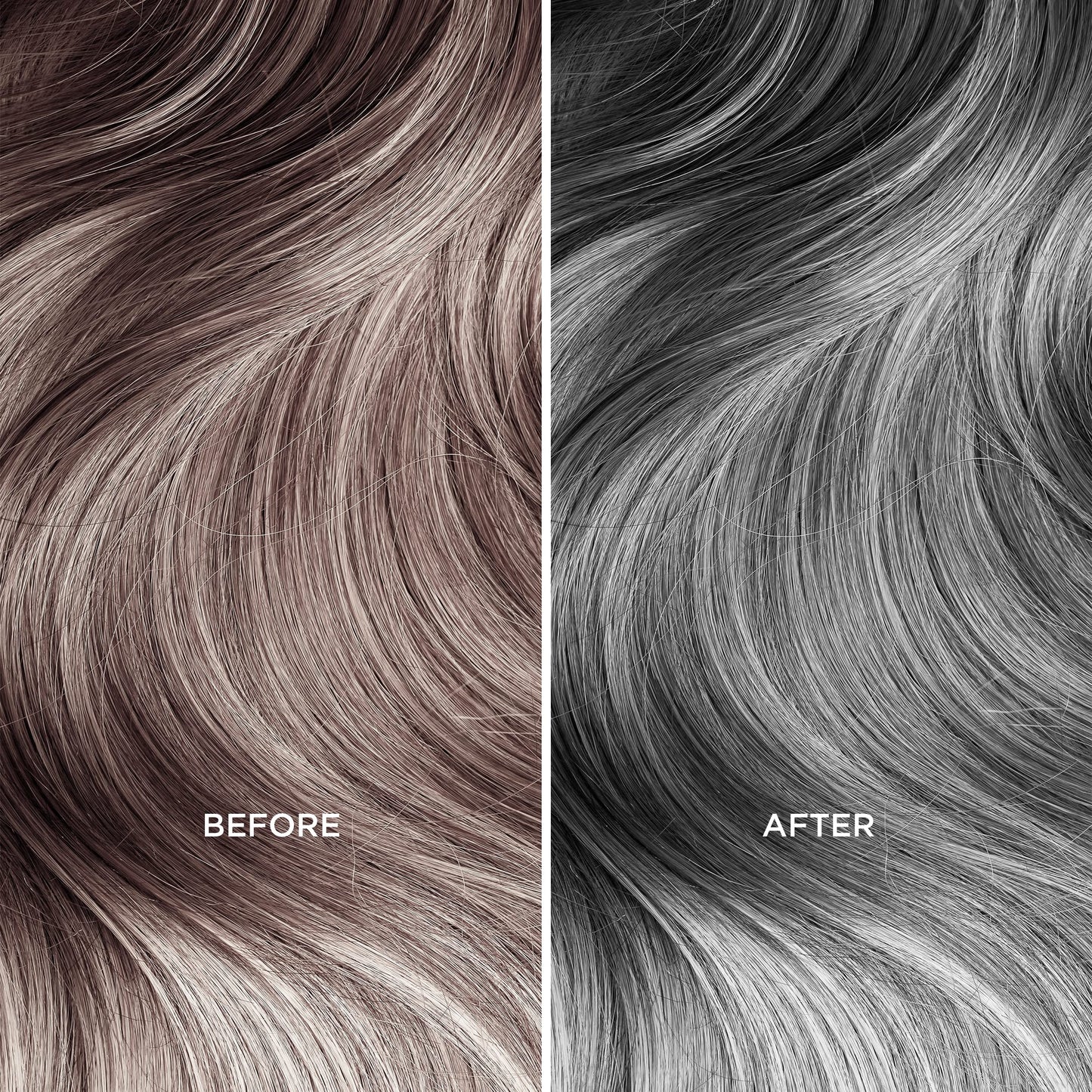 Moehair sulfate free purple toner clarifying cool toned silver hair color
