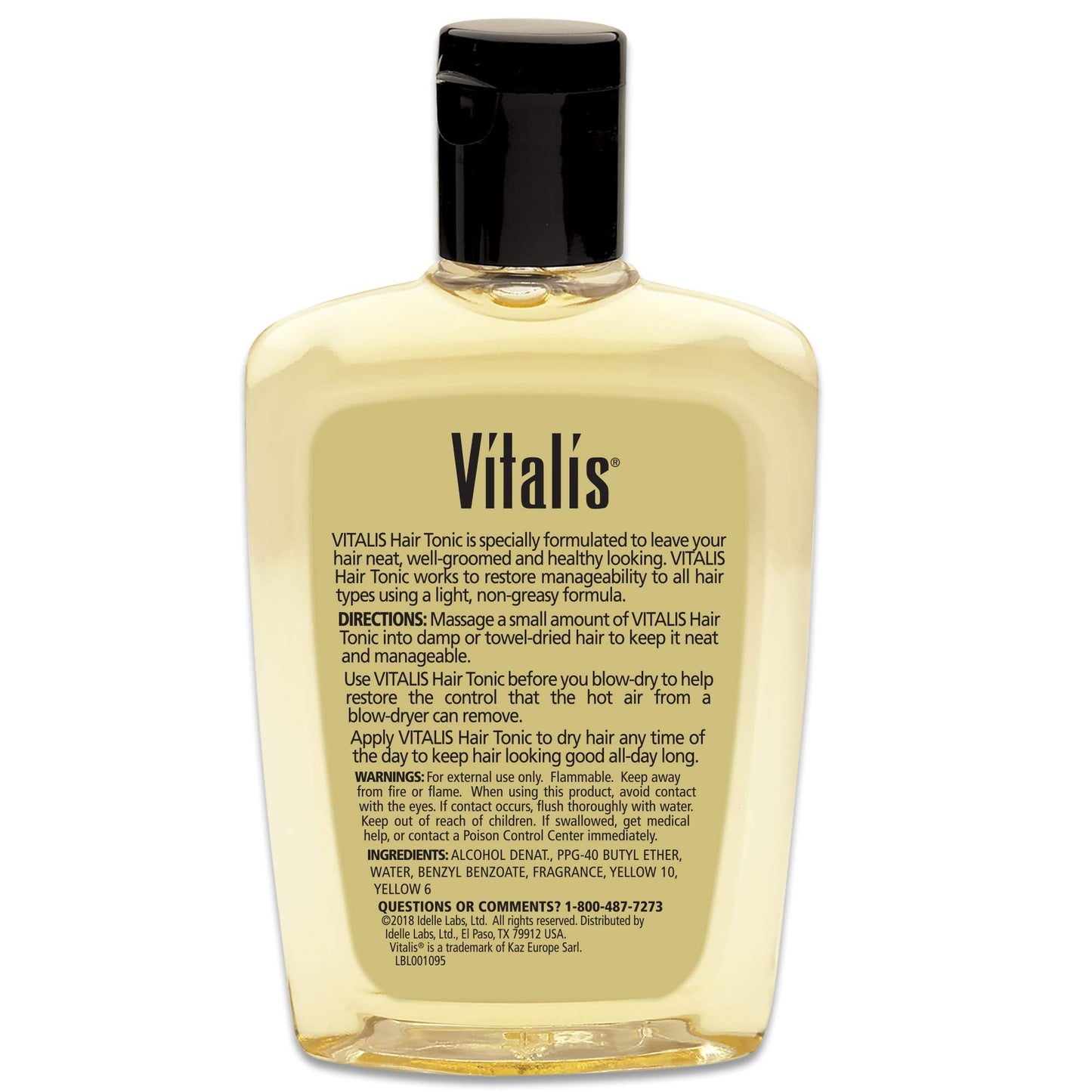 Vitalis Hair Tonic authentic imported three bottle bundle set for frizz control and daily hair health
