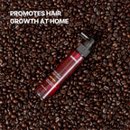 Kundal Head Spa and Scalp Care Herb Mint tonic ingredients label showing caffeine