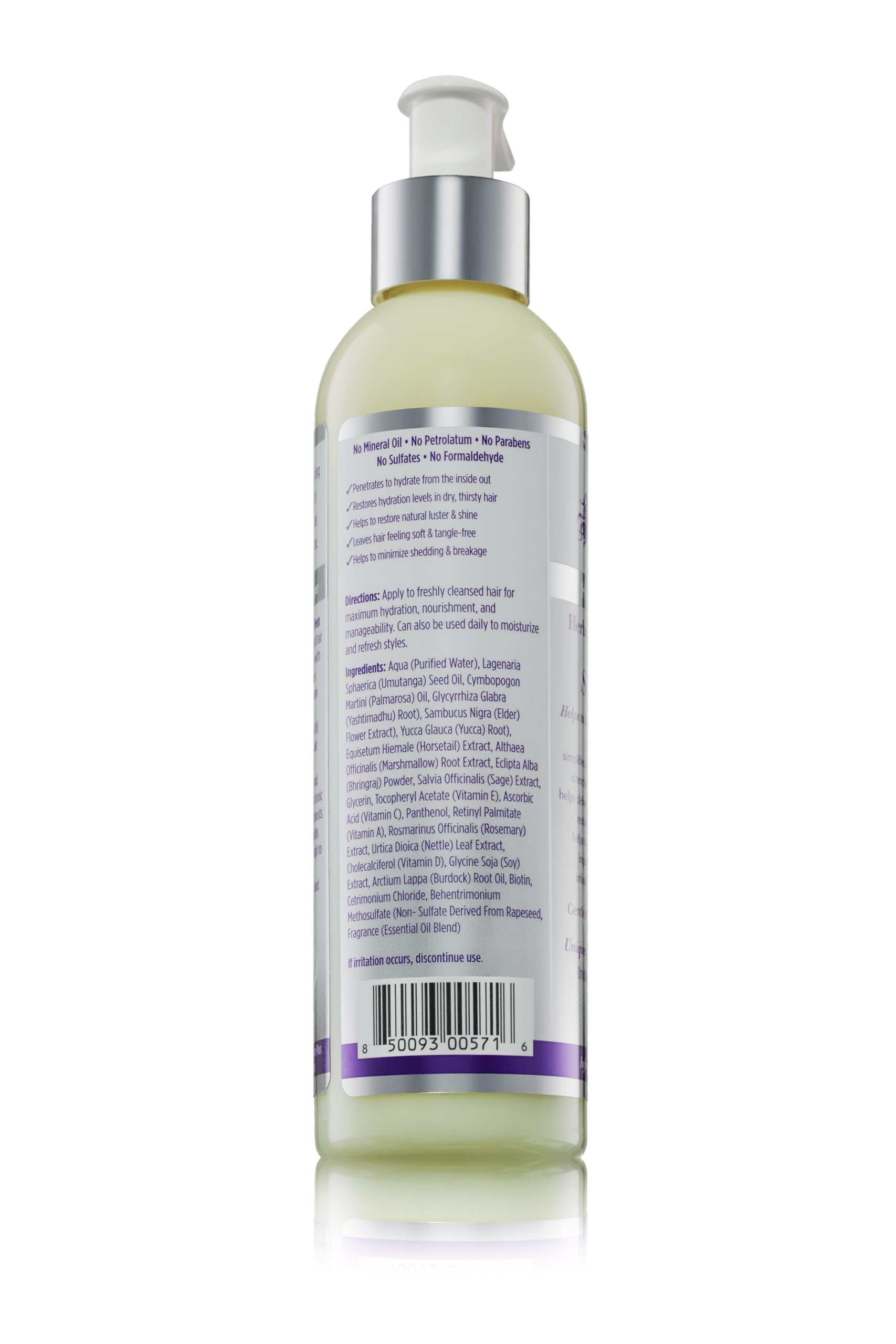 The Mane Choice Heavenly Halo Softening Milk 8 Ounce premium hair moisturizer for dry hair textures