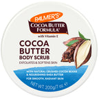 Palmers body scrub creamy texture and natural cocoa beans