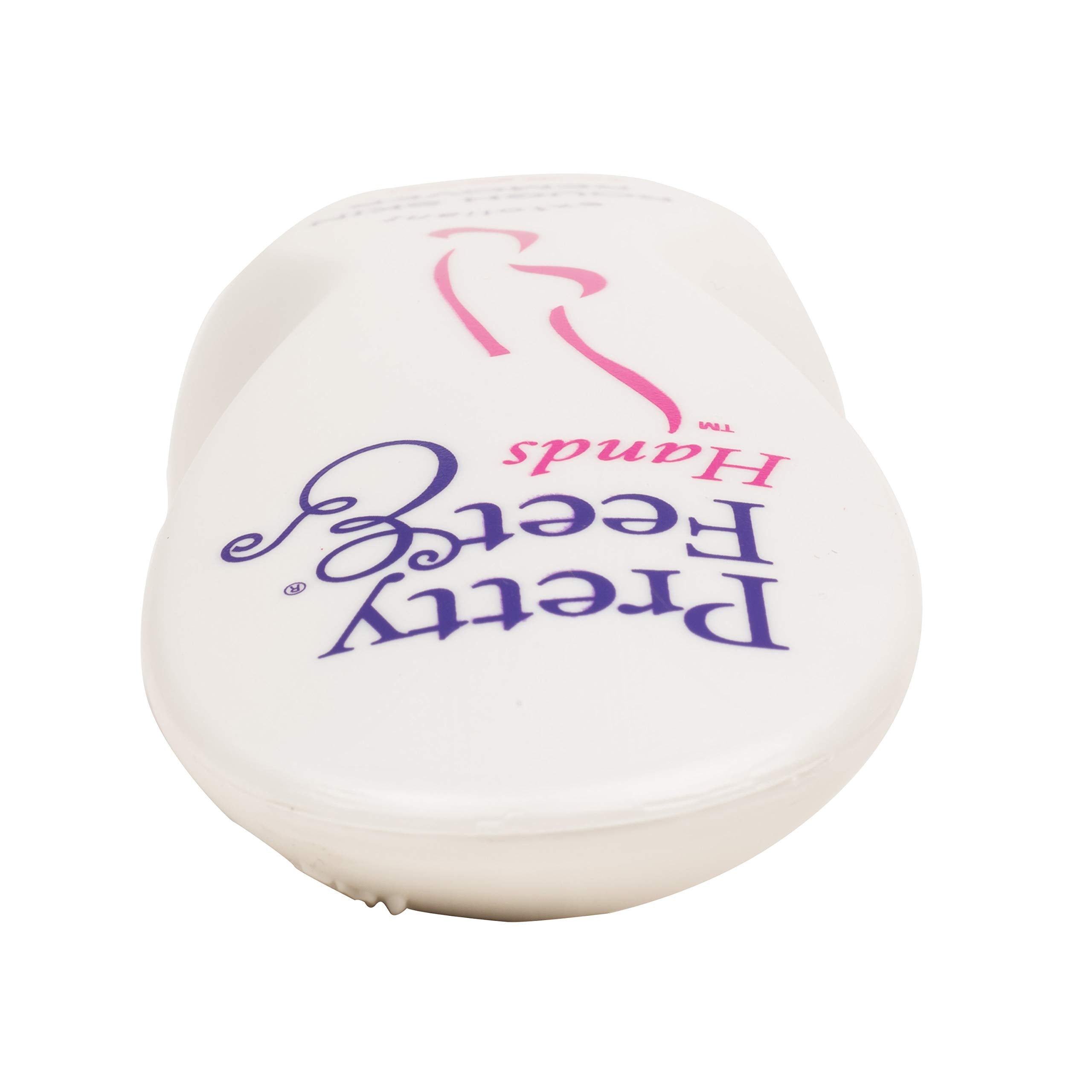Pretty Feet And Hands non abrasive foot scrub cream back label showing ingredients