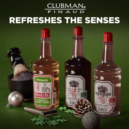 Clubman Pinaud twelve and a half fluid ounce daily leave in hair tonic