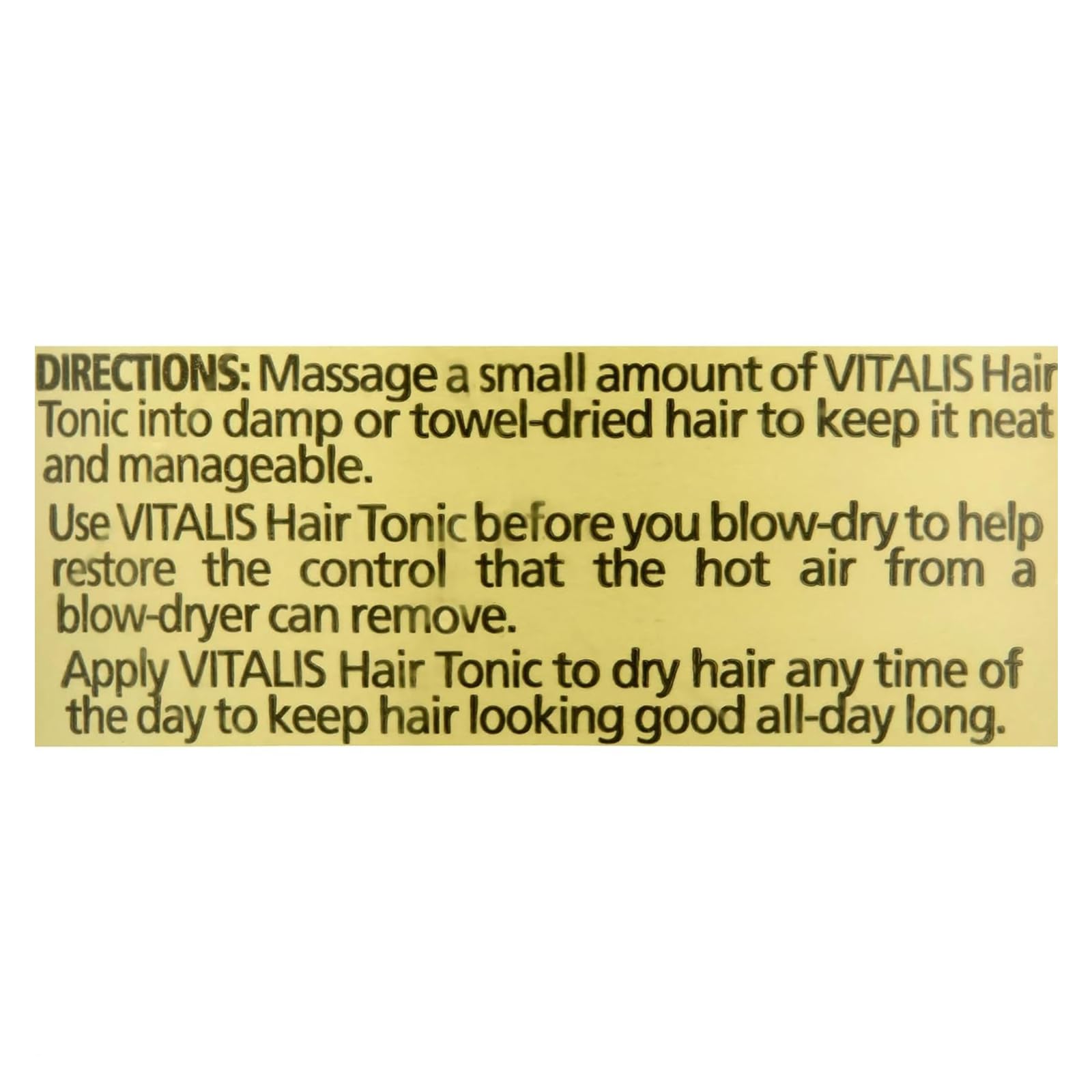 Vitalis hair liquid for men healthy looking hair and scalp care