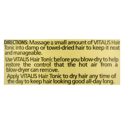 Vitalis hair liquid for men healthy looking hair and scalp care