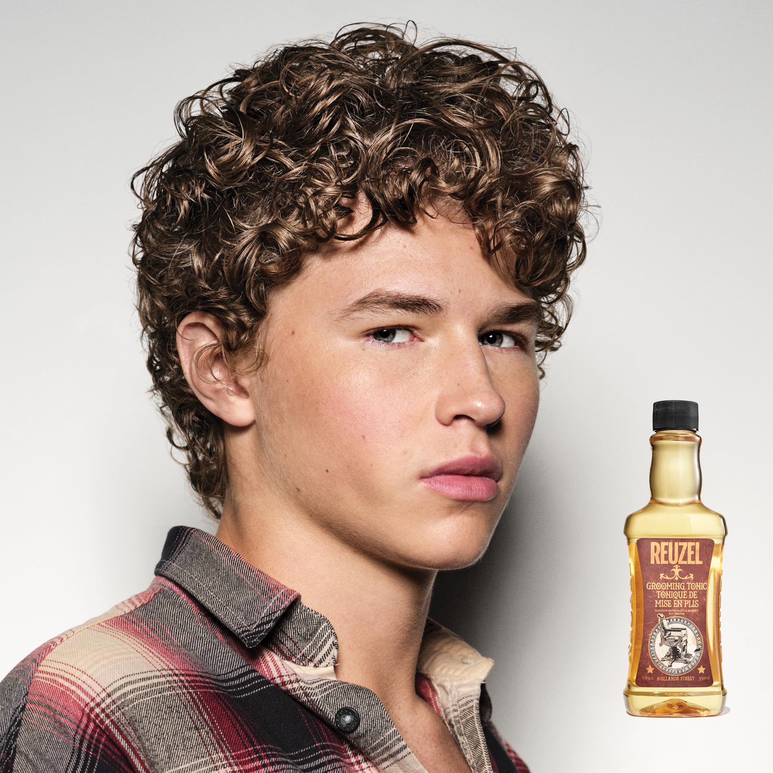 Reuzel Grooming Tonic liquid styling formula for men pompadour volume