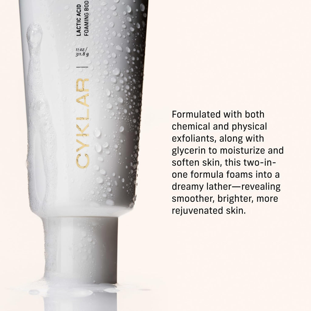 Cyklar Lactic Acid Body Polish ingredients and usage label details