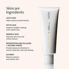 Cyklar Lactic Acid Body Polish cap open view