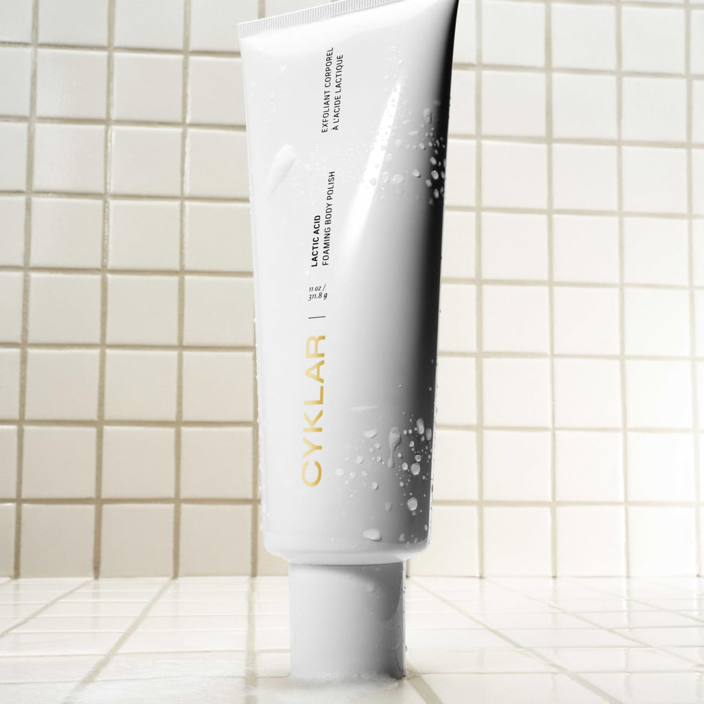 Cyklar Lactic Acid Body Polish complete packaging set