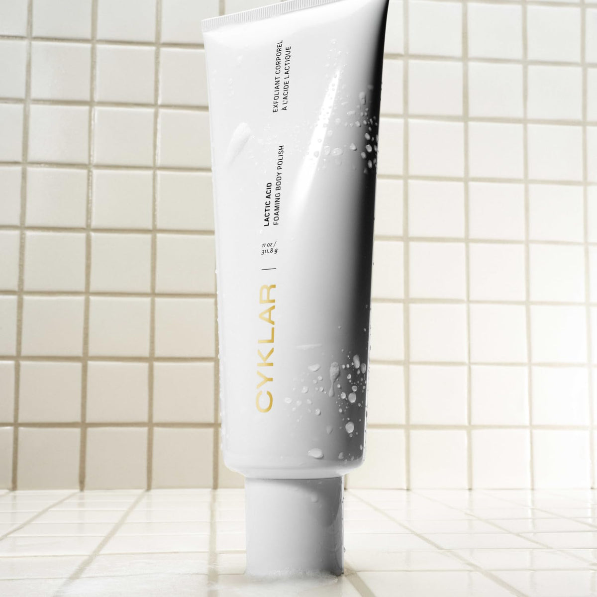 Cyklar Lactic Acid Body Polish complete packaging set