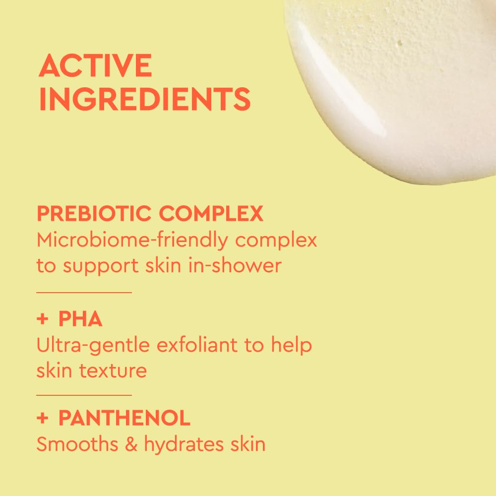 Byoma body polish texture and cream-gel consistency