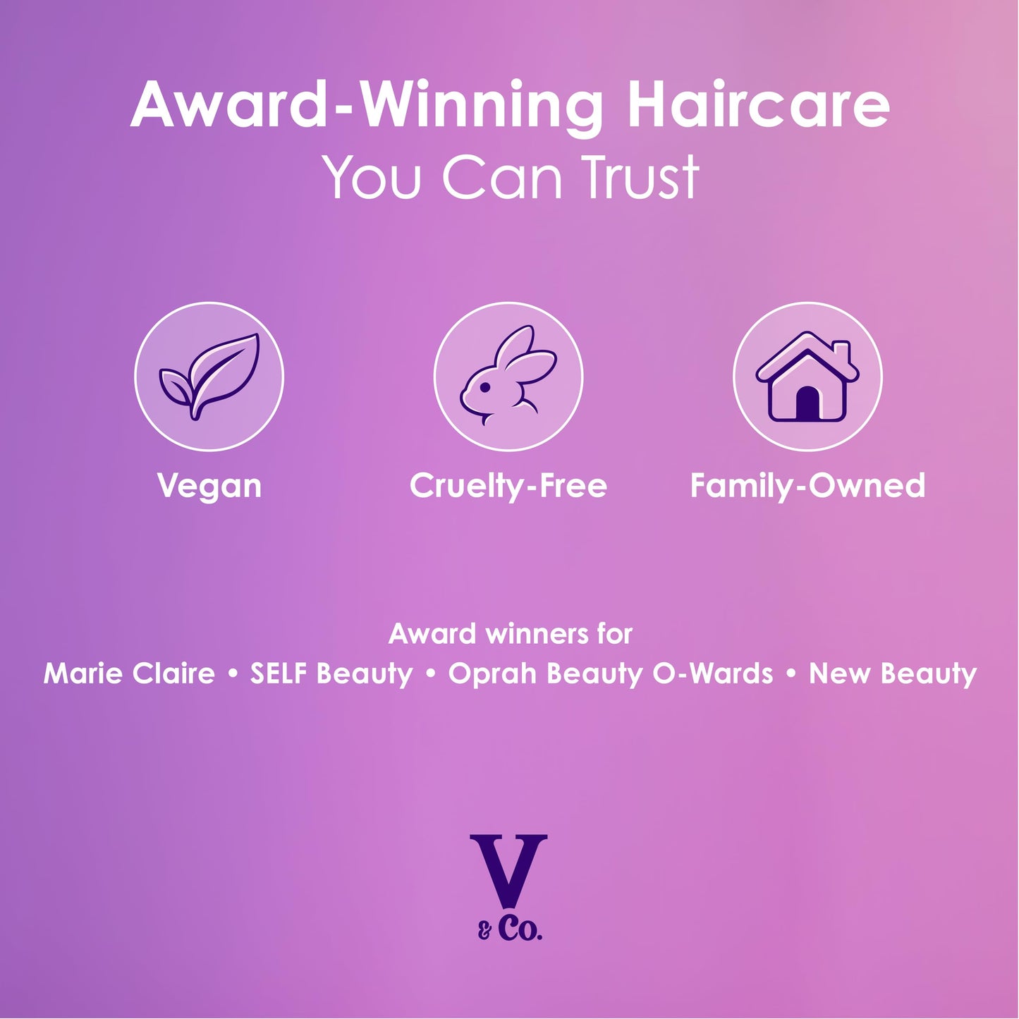 Texture demonstration of V&Co. Wave Babe styling mousse foam