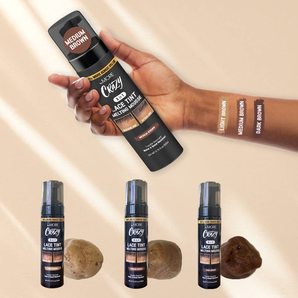 USA imported professional wig tinting and edge control mousse packaging
