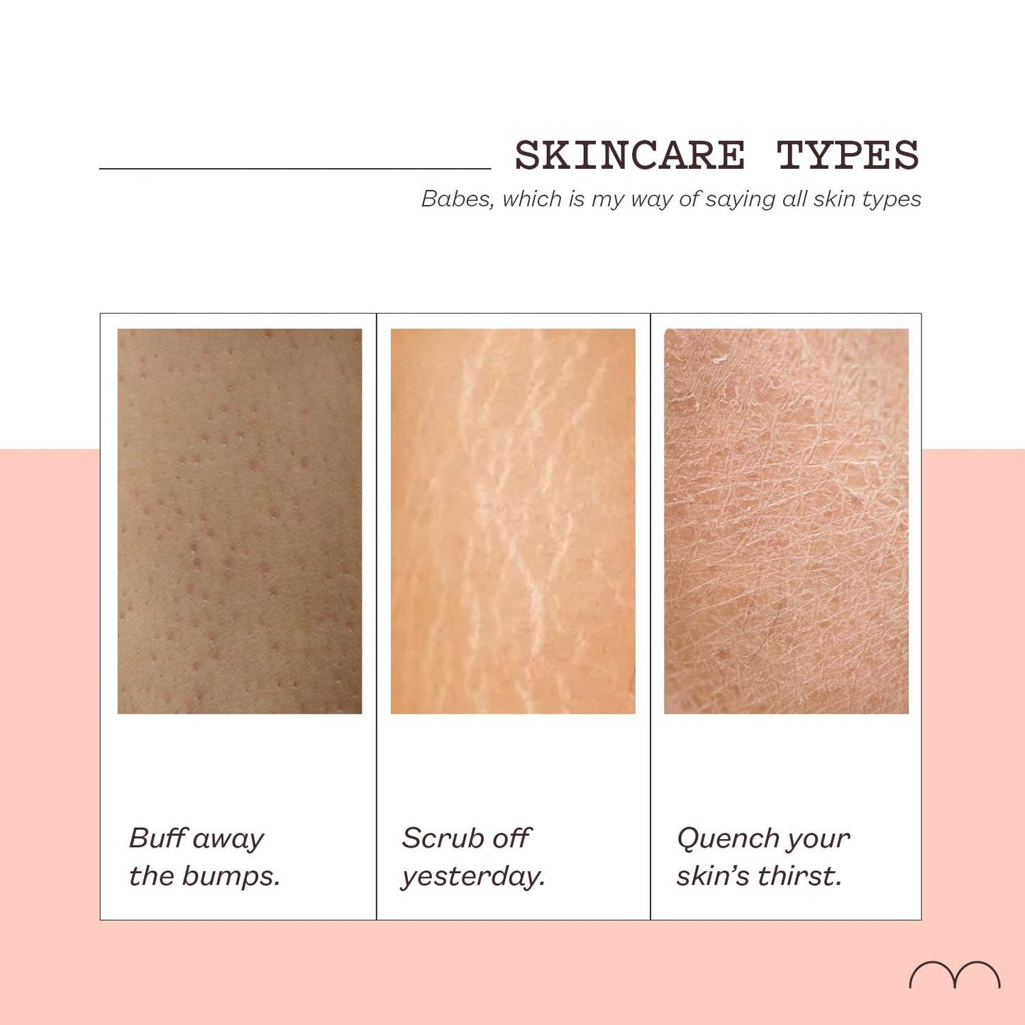 Natural ingredients used in Frank Body Original Coffee Scrub