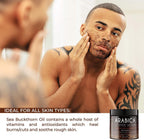 O Naturals deep cleansing face and body scrub open jar