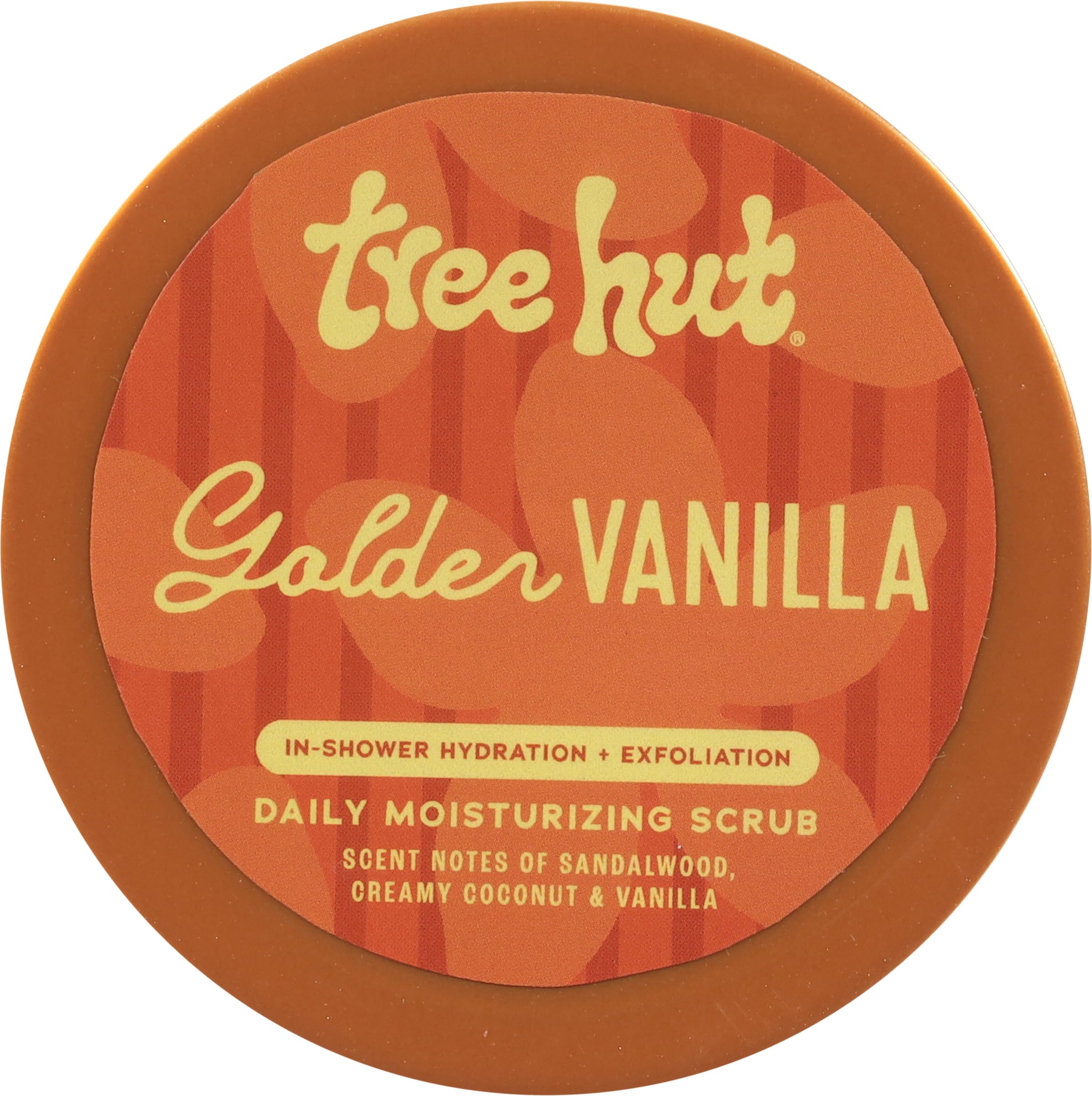 Tree Hut Golden Vanilla whipped body scrub texture close up