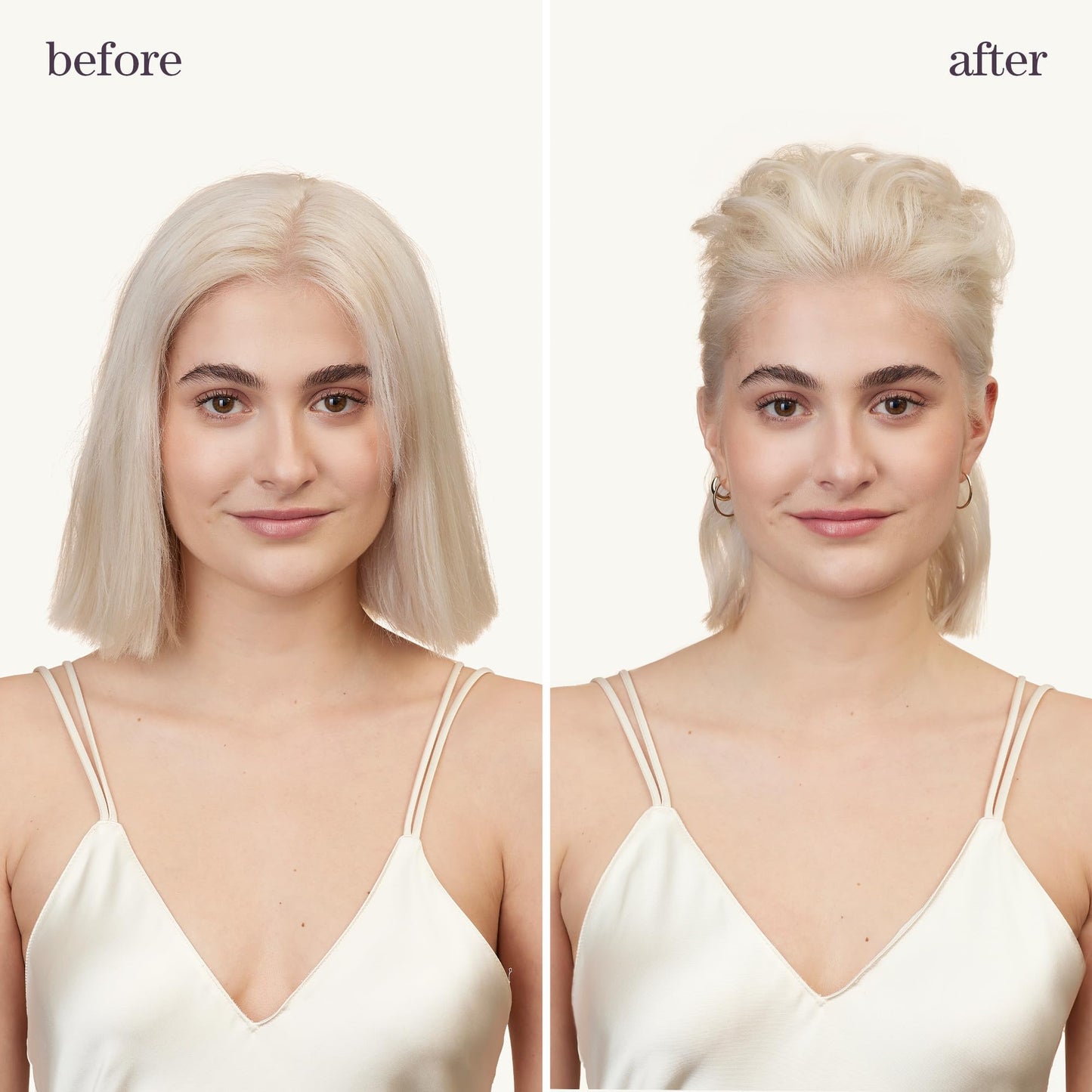 Pureology style and protect mousse showing vegan and sulfate free labels