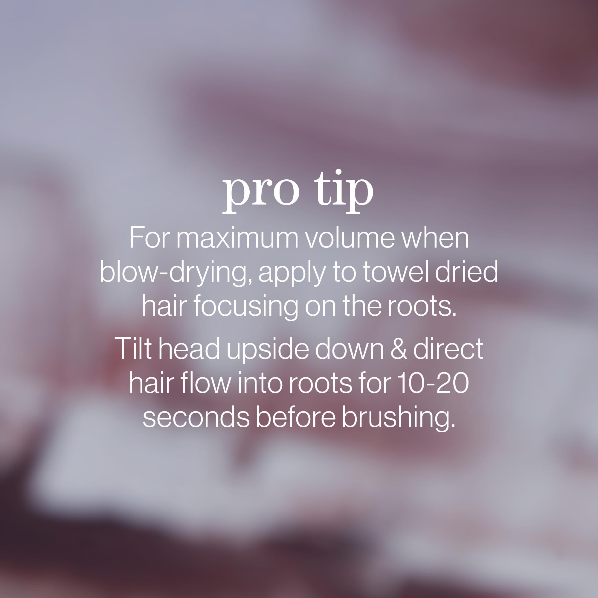 Pureology liquid to foam root lifting spray closeup of the nozzle