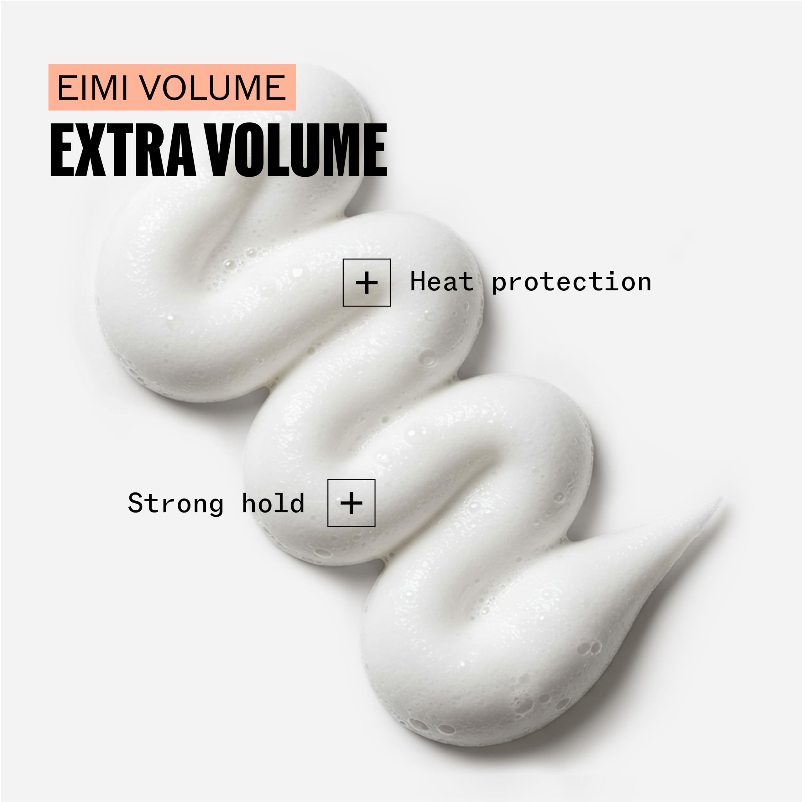 Wella EIMI level three hold mousse for fine and thinning hair textures