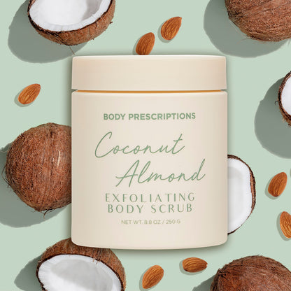 Body Prescriptions Honey Citrus body cleanser jar for smooth skin texture
