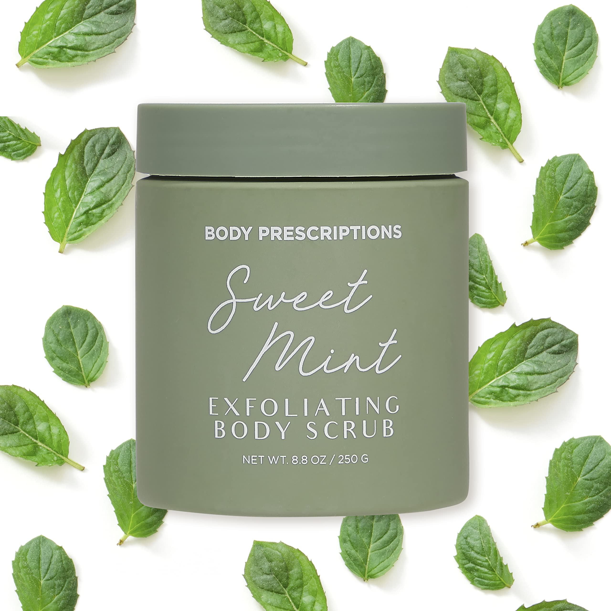 Body Prescriptions Coconut Almond exfoliating scrub for deep body moisturization