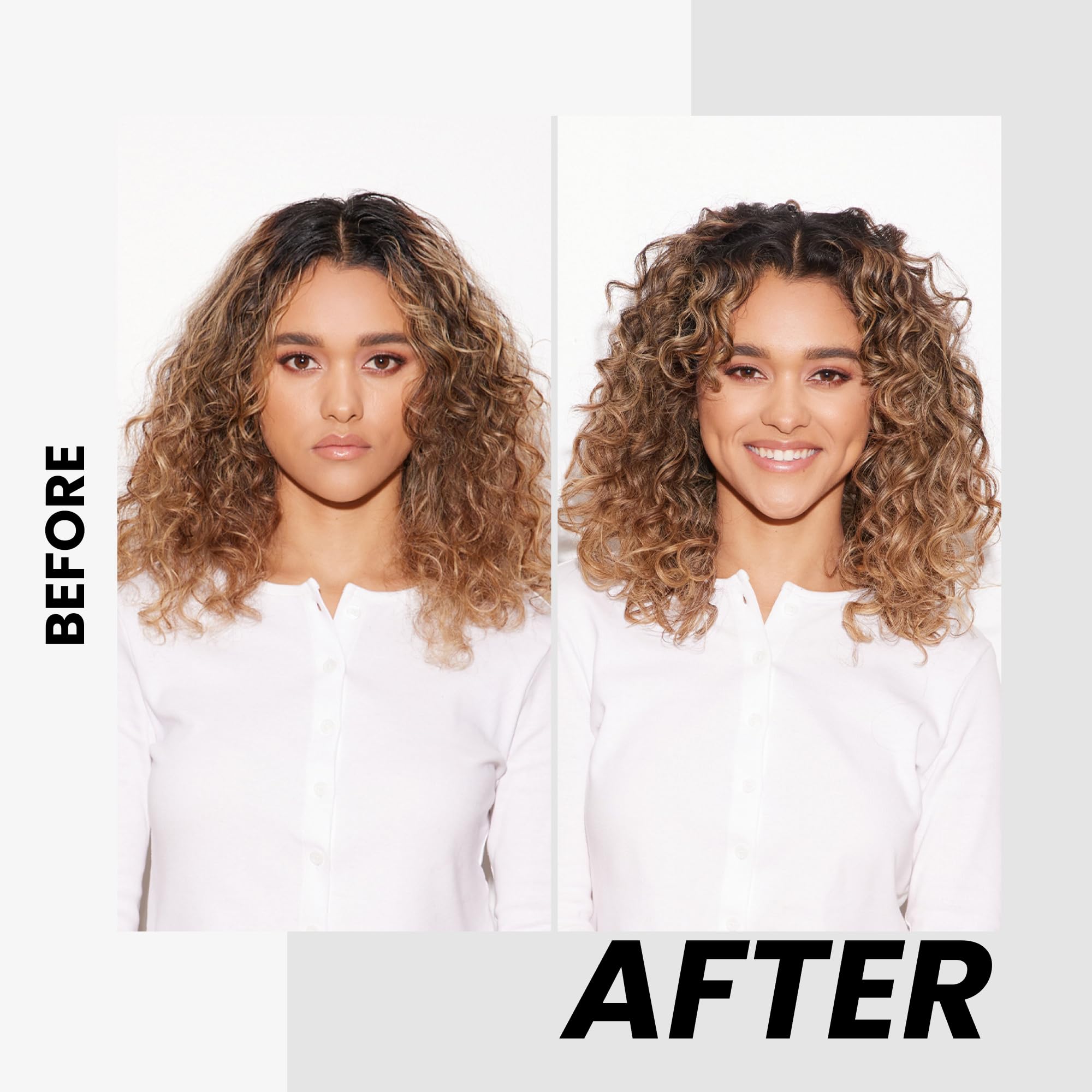 Back label of Kenra curl glaze mousse highlighting sixty hour humidity resistance
