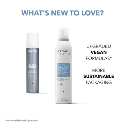 Authentic Goldwell hair styling foam for blowout