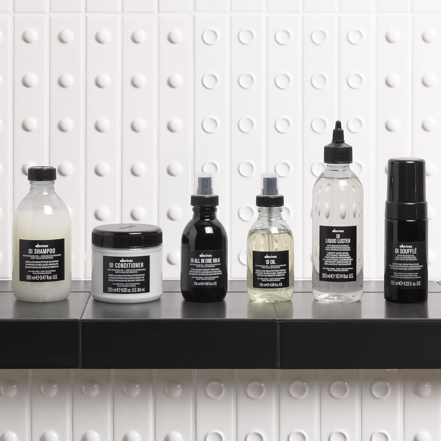 Davines Oi SoufflÃ© travel-friendly 50ml bottle size