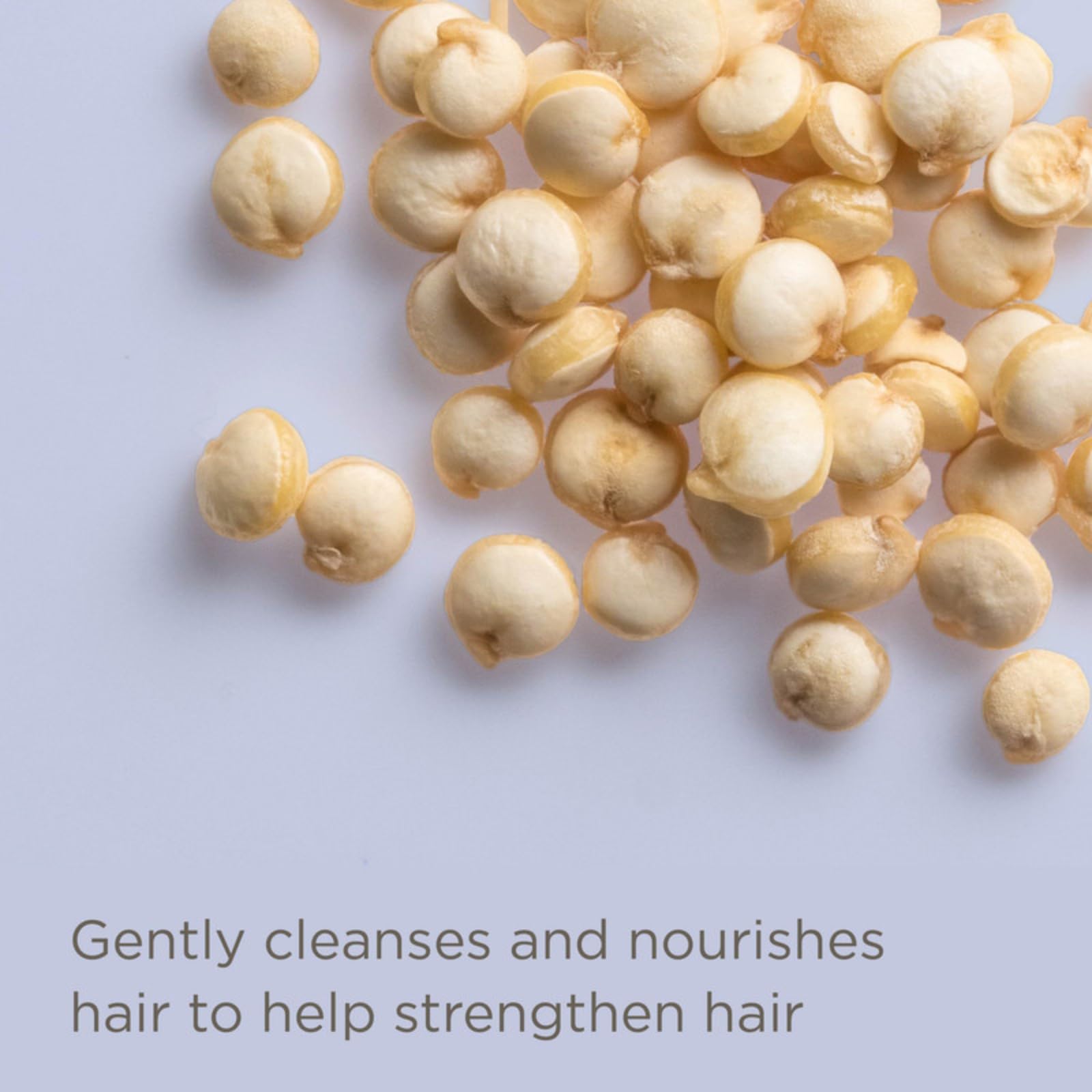Close up of Hairitage curl enhancing foam branding