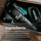 Manscaped Crop Exfoliator lifestyle grooming flatlay image