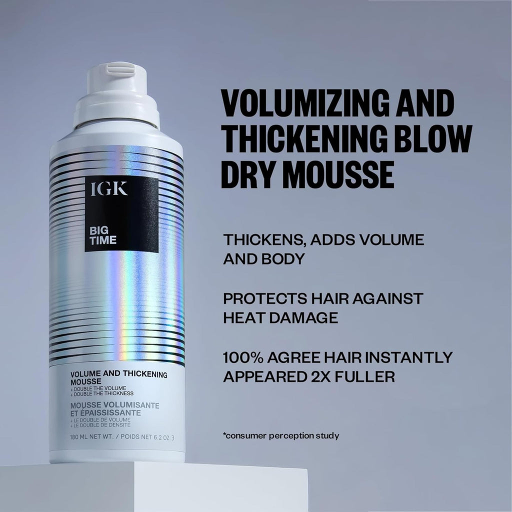 Close up of the 6.2 ounce premium packaging showcasing the international haircare product description