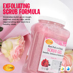 Samaria Beauty Supply Spa Redi Sensual Rose Pumice Scrub Gel professional salon setup