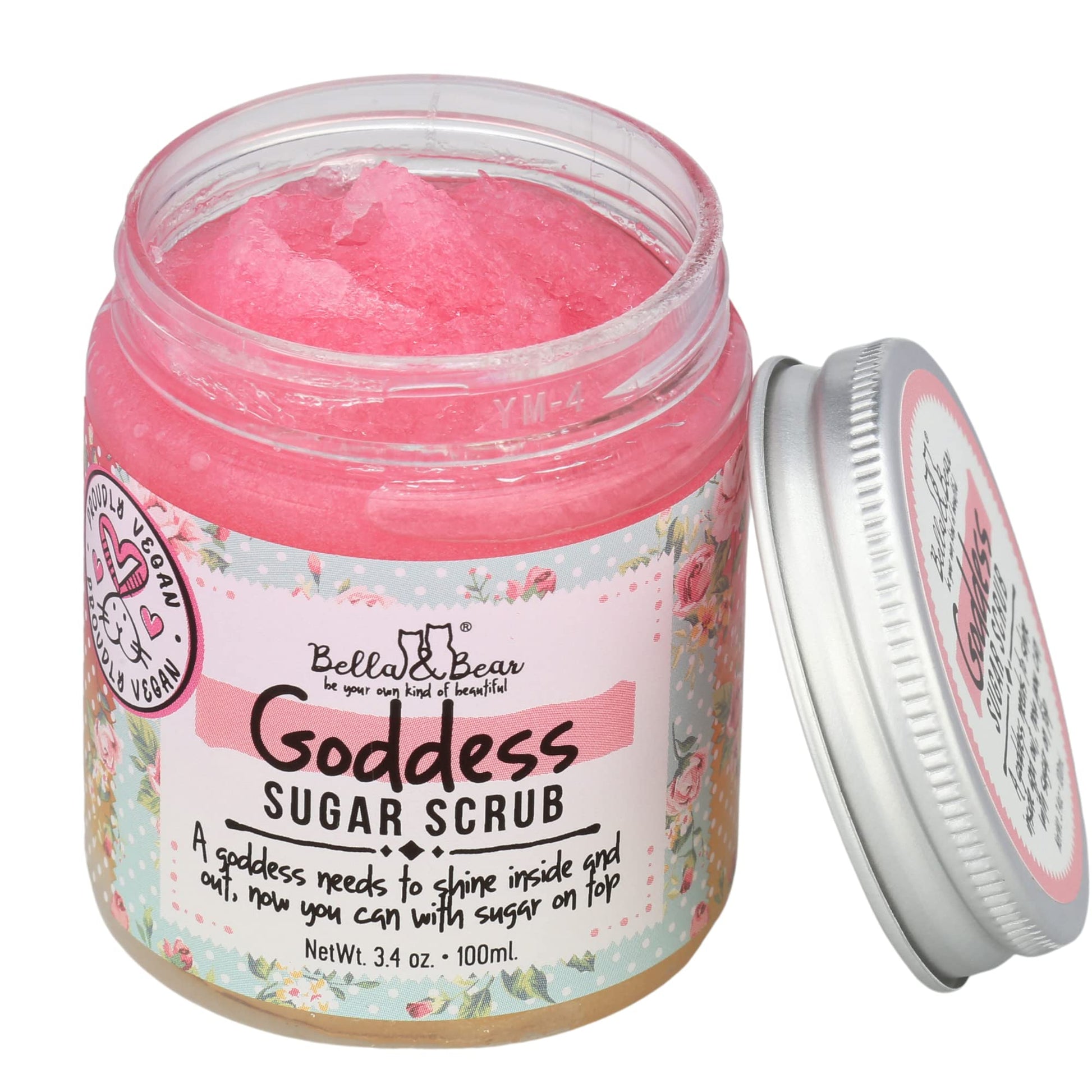 Authentic imported Bella and Bear sugar scrub for smooth skin