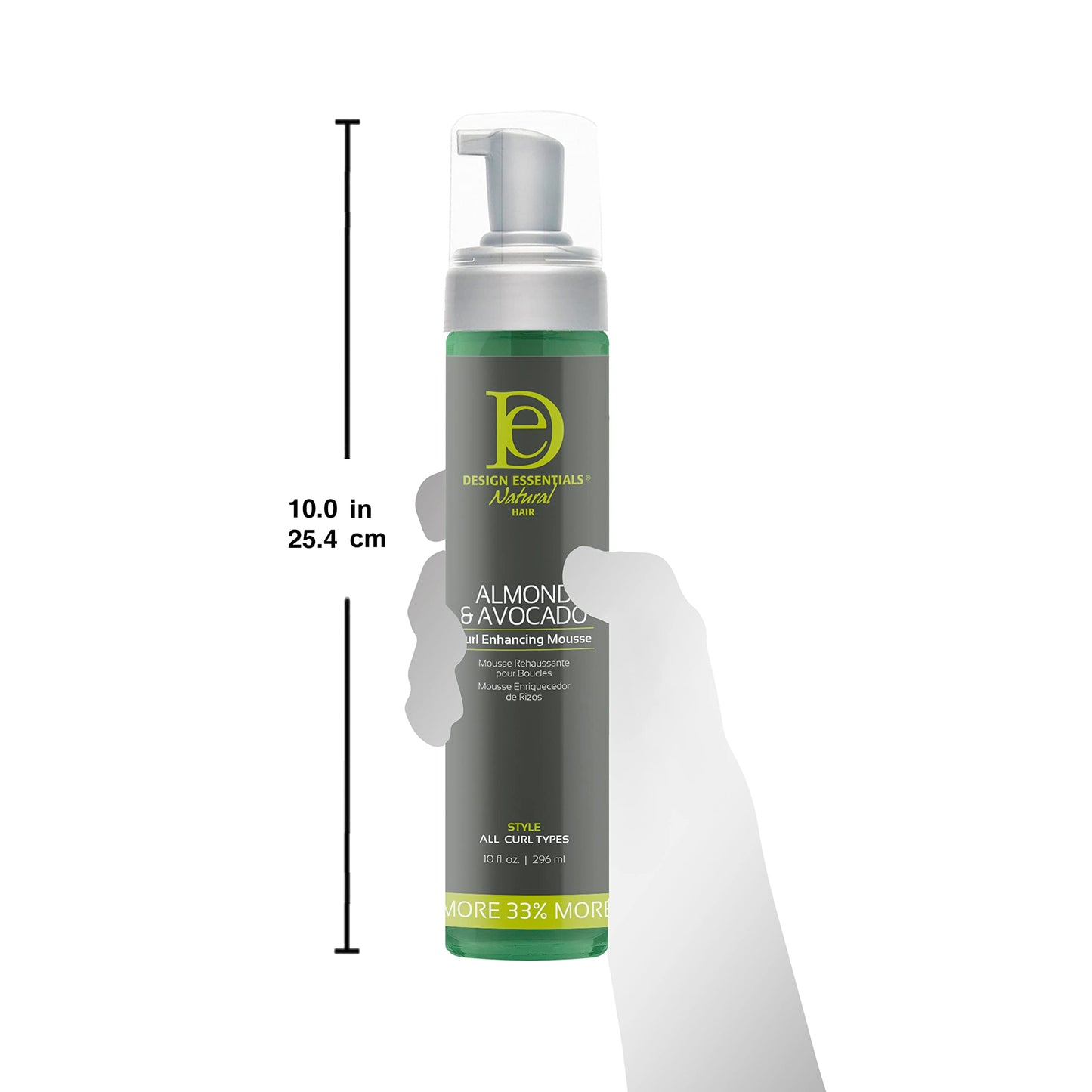 Design Essentials almond and avocado collection for curly hair