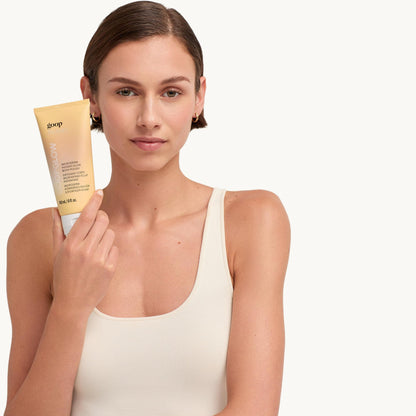 Goop clean beauty skincare products display highlighting the authentic USA imported body polish